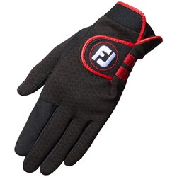 WeatherGrip EXT 22 Mn BK/RD L [ゴルフグローブ メンズ ウェザーグリップエクストリーム Lサイズ ブラック/レッド]