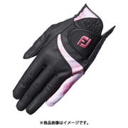 Lady eComfort WAP 22 BK/PK 20 [ゴルフグローブ レディ イーコンフォート レディース 両手用 20cm ブラック/ピンク]