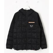 012-2220006-010-5 [ゴルフジャケット メンズ 袖脱着 中綿 フルジップブルゾン サイズ：5 ブラック]