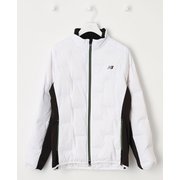 012-2220008-030-4 [ゴルフジャケット メンズ 吸湿発熱 ライトダウン フルジップブルゾン サイズ：4 ホワイト]