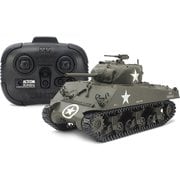 48217 48217 1/35RCタンク アメリカ M4A3シャーマン戦車 専用プロポ付き [ラジコン]