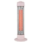 カーボンヒーター400W 転倒OFFスイッチ搭載 ピンク CB-A422P