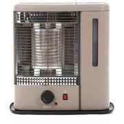 スチーム加湿機能付 電気ストーブ WARMTH (ウォームス) 加湿:6畳まで(プレハブ)/3畳まで(木造) ベージュ QS213-BG