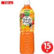 野菜生活100 温州みかん&デコポンミックス 720ml×15本入