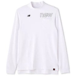 ヨドバシ.com - new balance ニューバランス 012-2267006-030-7 [ゴルフシャツ メンズ インレイ裏起毛 長袖  モックネック プルオーバー サイズ：7 ホワイト] 通販【全品無料配達】