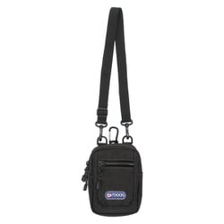 22469005 [OUTDOOR PRODUCTS ルミナス ミニポーチ 3WAY カラビナ付 ショルダーベルト付 BLACK]