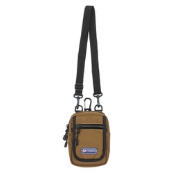 22469005 [OUTDOOR PRODUCTS ルミナス ミニポーチ 3WAY カラビナ付 ショルダーベルト付 BROWN]
