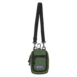 22469005 [OUTDOOR PRODUCTS ルミナス ミニポーチ 3WAY カラビナ付 ショルダーベルト付 GREEN]