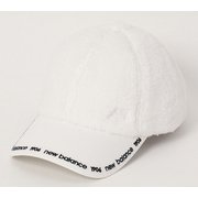 012-2287505-030 [ゴルフキャップ レディース ボアフリース×起毛ツイル 6パネルキャップ ホワイト]