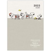 限定 ダイアリー スヌーピー A5 ファミリー 兄弟とお買い物 2023年1月始まり YDD-805-067