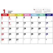 CAL-117 [限定 2023年 ジャバラカレンダー 縦ノビA5]