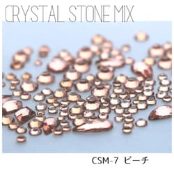 クリスタルストーンミックス ピーチ CSM-7