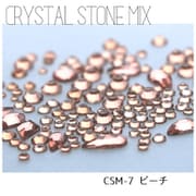 クリスタルストーンミックス ピーチ CSM-7
