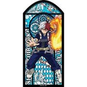 僕のヒーローアカデミア ステンドグラス風 クリアステッカー 轟焦凍 [キャラクターグッズ]