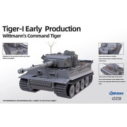 プラモデル　1/48 タイガーI 初期型 指揮戦車 w/フルインテリア ”ヴィットマン搭乗車” [TKOUSNO-004] タイガーI 初期型 指揮戦車 w/フルインテリア `ヴィットマン搭乗