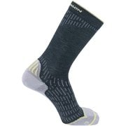 ULTRA CREW LC1974900 PACIFIC/YELLOW IRIS Mサイズ(24.5-26.5cm) [ランニングソックス ユニセックス]