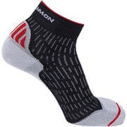 ULTRA ANKLE LC1974400 DEEP BLACK/ALLOY/GOJI BERRY Mサイズ(24.5-26.5cm) [ランニングソックス ユニセックス]