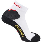 スピードクロス アンクル SPEEDCROSS ANKLE LC1973000 WHITE/DEEP BLACK/EMPIRE YELLOW Mサイズ(24.5-26.5cm) [ランニングソックス ユニセックス]