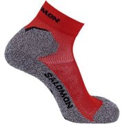 スピードクロス アンクル SPEEDCROSS ANKLE LC1973100 FIERY RED/BIKING RED/CHERRY TOMATO Mサイズ(24.5-26.5cm) [ランニングソックス ユニセックス]