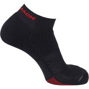 X ULTRA ANKLE LC1985400 DEEP BLACK/ALLOY/GOJI BERRY Sサイズ(22-24cm) [アウトドア ソックス]