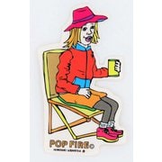 OUTDOOR STICKER 03 PS0001 ママ [アウトドア ロゴステッカー]