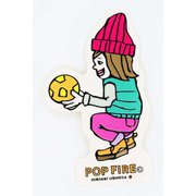 OUTDOOR STICKER 03 PS0004 ワタシ [アウトドア ロゴステッカー]