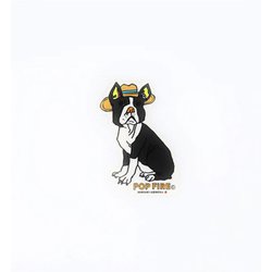 OUTDOOR STICKER 5 PS0005 ドッグ [アウトドア ロゴステッカー]