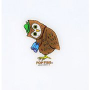 OUTDOOR STICKER 6 PS0009 フクロウ [アウトドア ロゴステッカー]