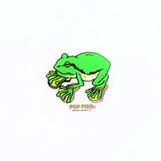 OUTDOOR STICKER 4 PS0010 カエル [アウトドア ロゴステッカー]