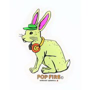 OUTDOOR STICKER 05 PS0012 ウサギ [アウトドア ロゴステッカー]