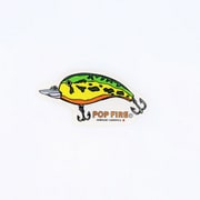 OUTDOOR STICKER 7 PS0013 ルアー [アウトドア ロゴステッカー]