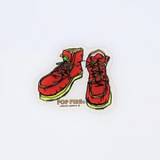OUTDOOR STICKER 1 PS0019 ブーツ [アウトドア ロゴステッカー]