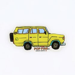 OUTDOOR STICKER 9 PS0021 クロカン [アウトドア ロゴステッカー]