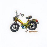 OUTDOOR STICKER 9 PS0022 モペット [アウトドア ロゴステッカー]