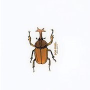 OUTDOOR STICKER 4 PS0026 カブト [アウトドア ロゴステッカー]