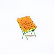OUTDOOR STICKER 7 PS0037 チェアー [アウトドア ロゴステッカー]
