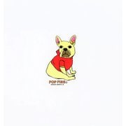 OUTDOOR STICKER 5 PS0038 ドッグ2 [アウトドア ロゴステッカー]