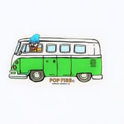 OUTDOOR STICKER 8 PS0039 ワゴン [アウトドア ロゴステッカー]
