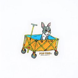 OUTDOOR STICKER 8 PS0042 カーゴ2 [アウトドア ロゴステッカー]