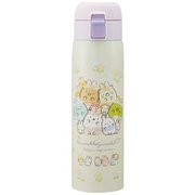 STOT5 [すみっコぐらし うさぎのおにわ ステンレスワンタッチボトル 480ml]