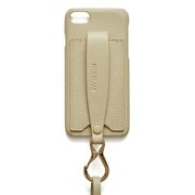 Ha-2106-915 ECRU [カラバッシュ ストラップケース iPhone SE（第3世代）/SE（第2世代）/8/7用 エクリュ]