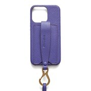 Ha-2111-603 BLBerry [カラバッシュ ストラップケース iPhone 13 Pro用 ブルーベリー]