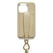 Ha-2111-603 ECRU [カラバッシュ ストラップケース iPhone 13 Pro用 エクリュ]