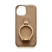 Ha-2109-050 Cop [ジェムストーンリングケース iPhone 13 mini用 コッパー]