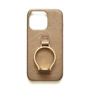 Ha-2109-052 Cop [ジェムストーンリングケース iPhone 13 Pro用 コッパー]