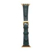 Ha-2204-813 T.GR [Apple Watchバンド S 41/40/38mm対応 ティールグリーン]