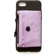 SC-08-080 Li [シェイクジップポーチケース iPhone SE（第3世代）/SE（第2世代）/8/7用 ライラック]