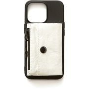 SC-08-083 WH [シェイクジップポーチケース iPhone 13 Pro用 ホワイト]