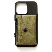 SC-08-083 KH [シェイクジップポーチケース iPhone 13 Pro用 カーキ]