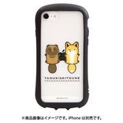 MTTK-09B [i select clear iPhone SE（第3世代/第2世代）対応ケース タヌキとキツネ]